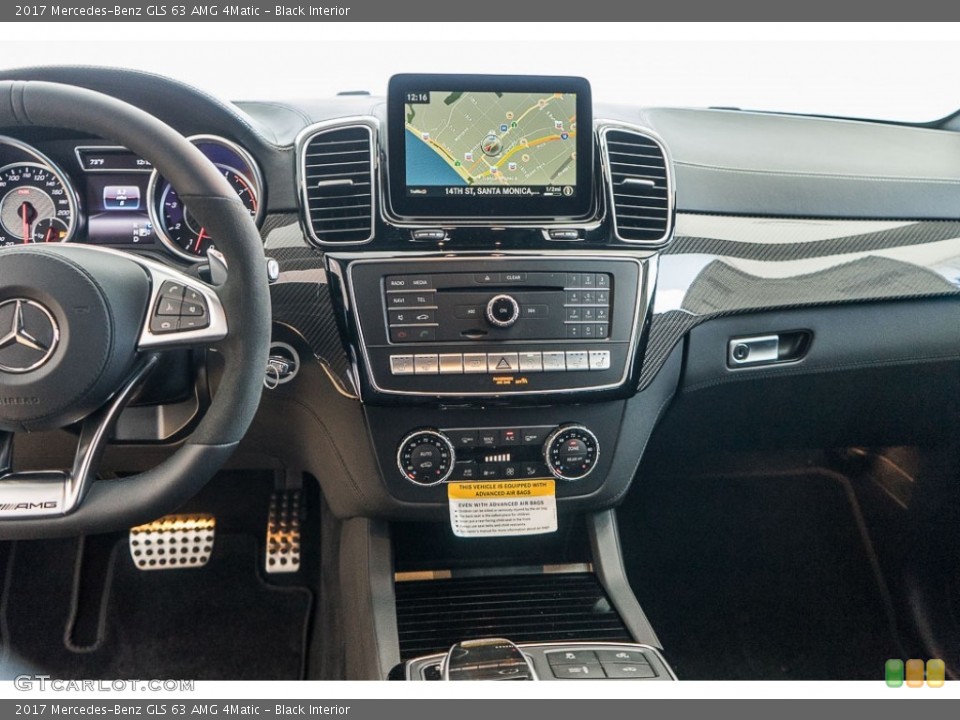 Black Interior Dashboard for the 2017 Mercedes-Benz GLS 63 AMG 4Matic #115199793