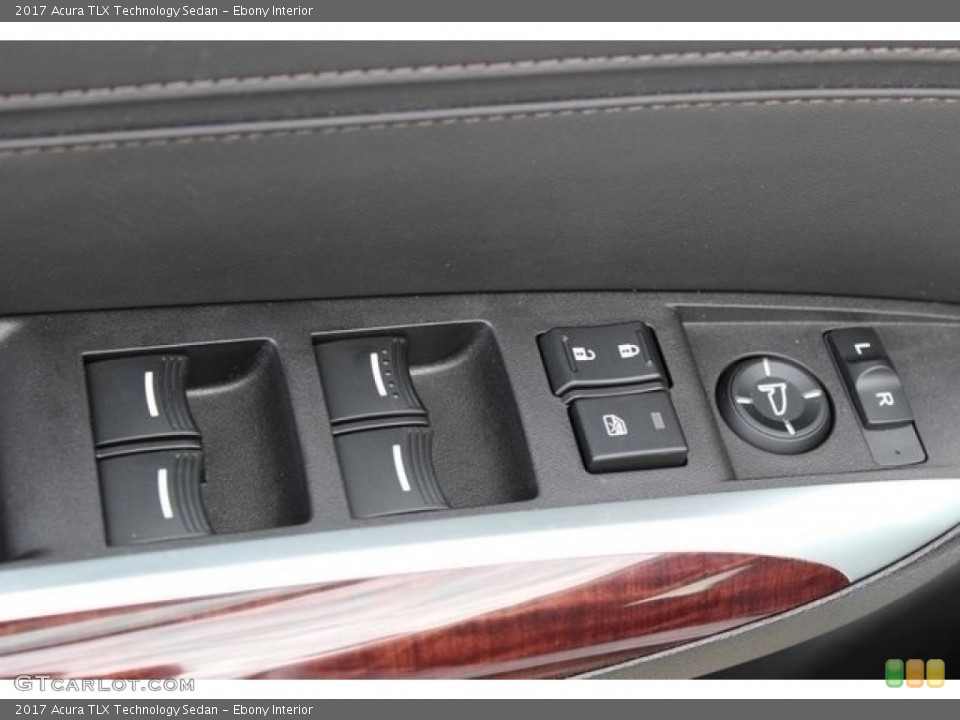 Ebony Interior Controls for the 2017 Acura TLX Technology Sedan #115219307