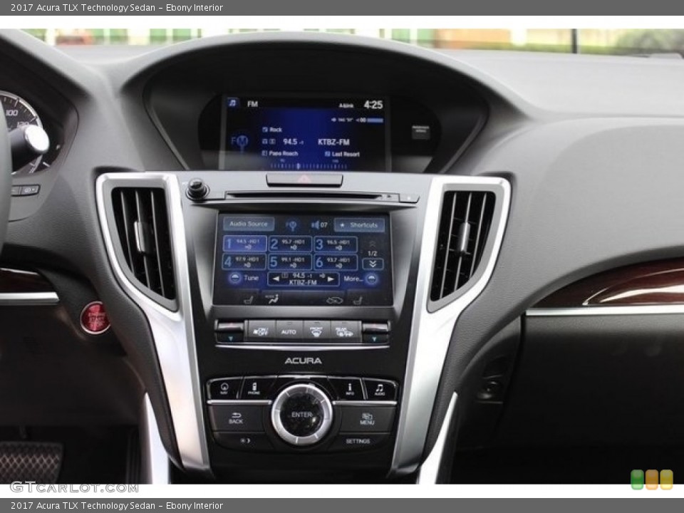 Ebony Interior Controls for the 2017 Acura TLX Technology Sedan #115219373