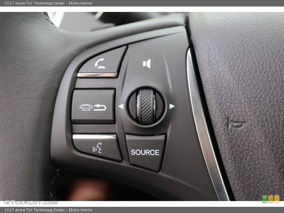 Ebony Interior Controls for the 2017 Acura TLX Technology Sedan #115219484
