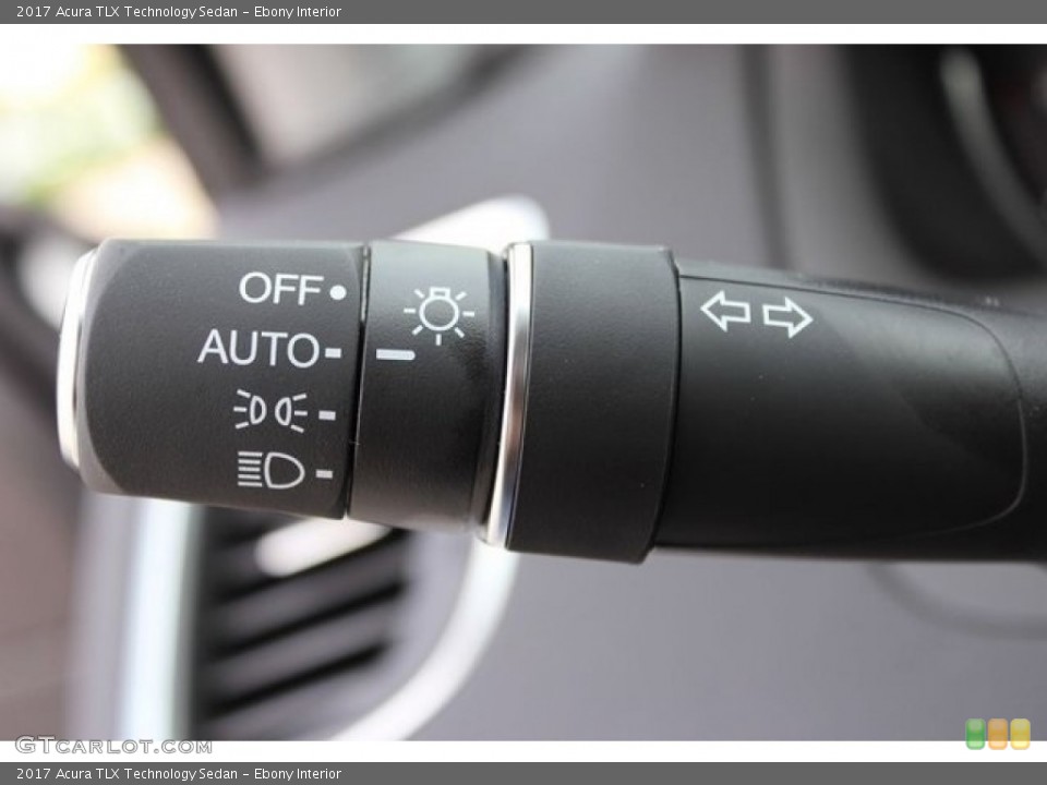 Ebony Interior Controls for the 2017 Acura TLX Technology Sedan #115219523