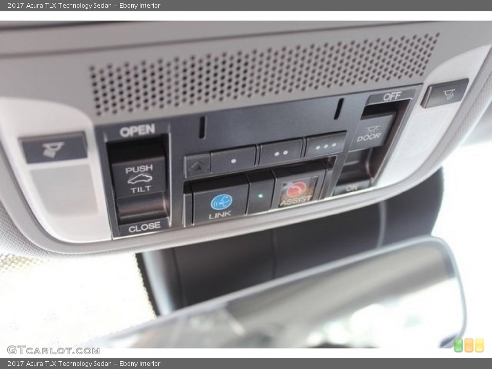 Ebony Interior Controls for the 2017 Acura TLX Technology Sedan #115219562