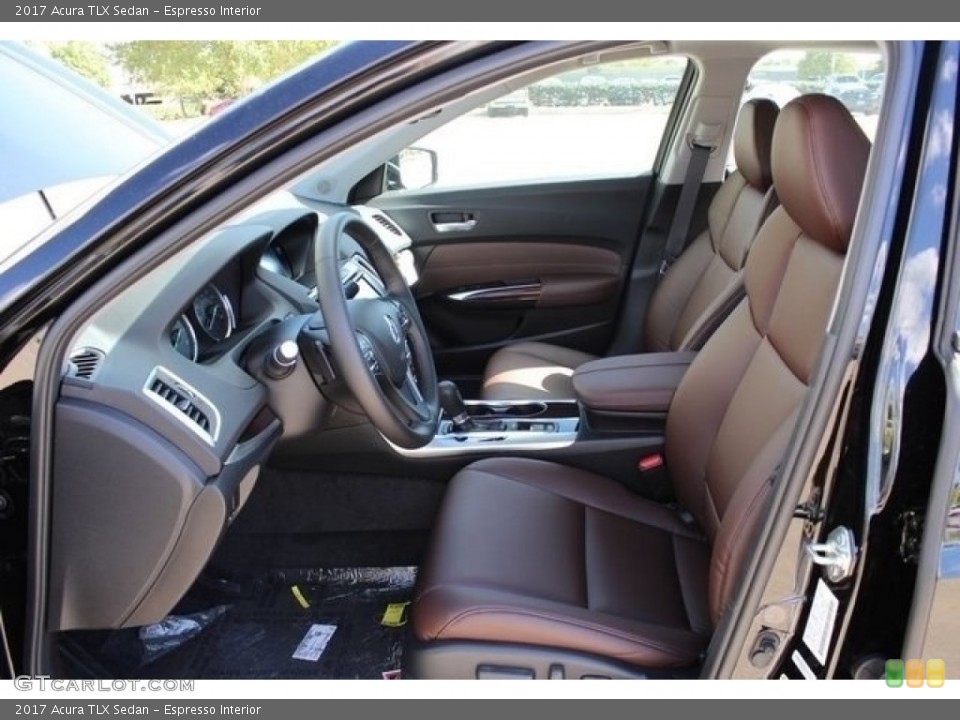Espresso Interior Front Seat for the 2017 Acura TLX Sedan #115219823