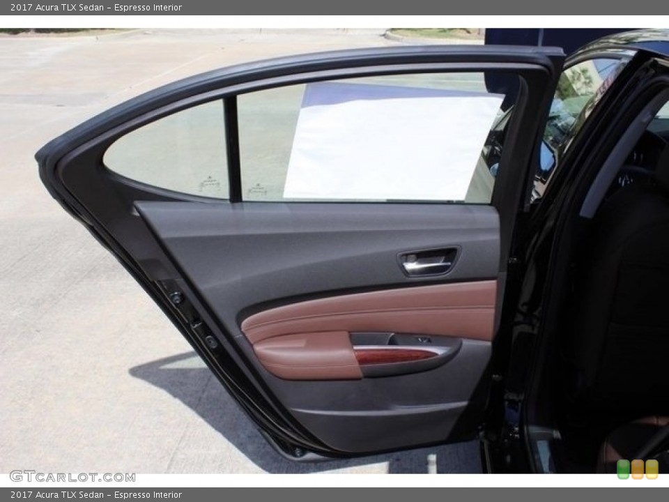 Espresso Interior Door Panel for the 2017 Acura TLX Sedan #115219841