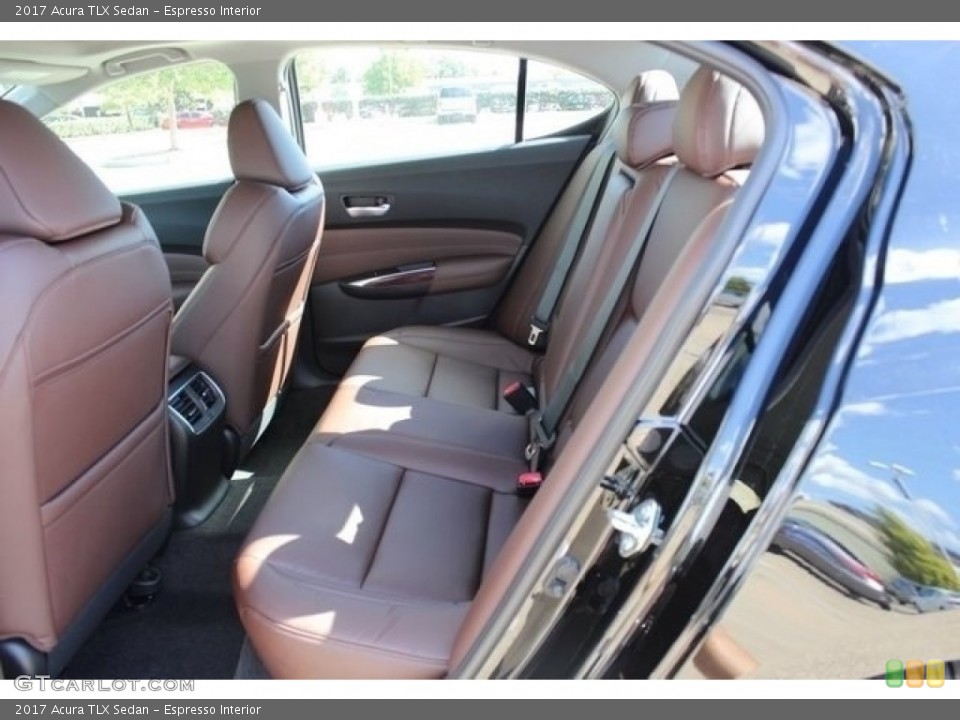 Espresso Interior Rear Seat for the 2017 Acura TLX Sedan #115219847