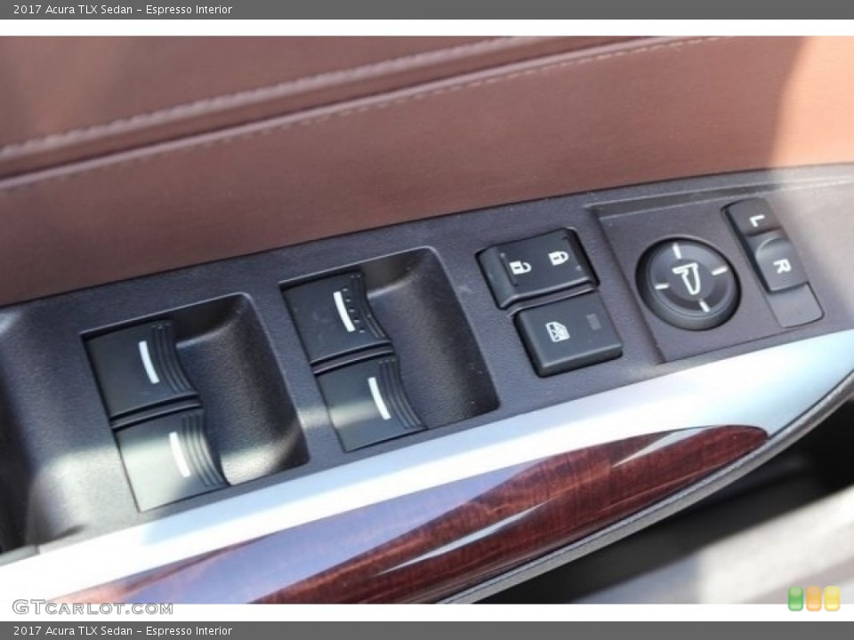 Espresso Interior Controls for the 2017 Acura TLX Sedan #115220003