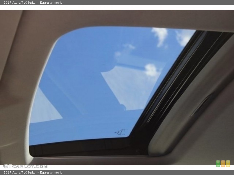 Espresso Interior Sunroof for the 2017 Acura TLX Sedan #115220279