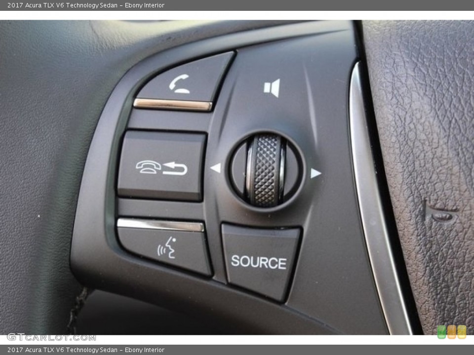 Ebony Interior Controls for the 2017 Acura TLX V6 Technology Sedan #115221275