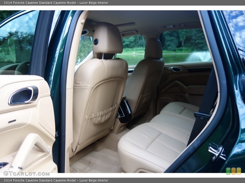 Luxor Beige Interior Rear Seat for the 2014 Porsche Cayenne  #115223666