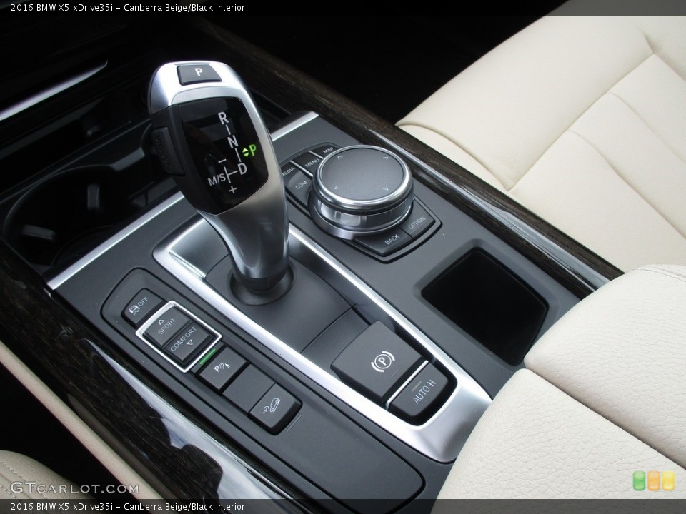 Canberra Beige/Black Interior Transmission for the 2016 BMW X5 xDrive35i #115230149
