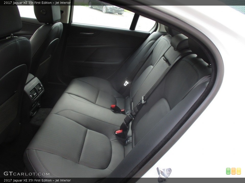 Jet Interior Rear Seat for the 2017 Jaguar XE 35t First Edition #115230326