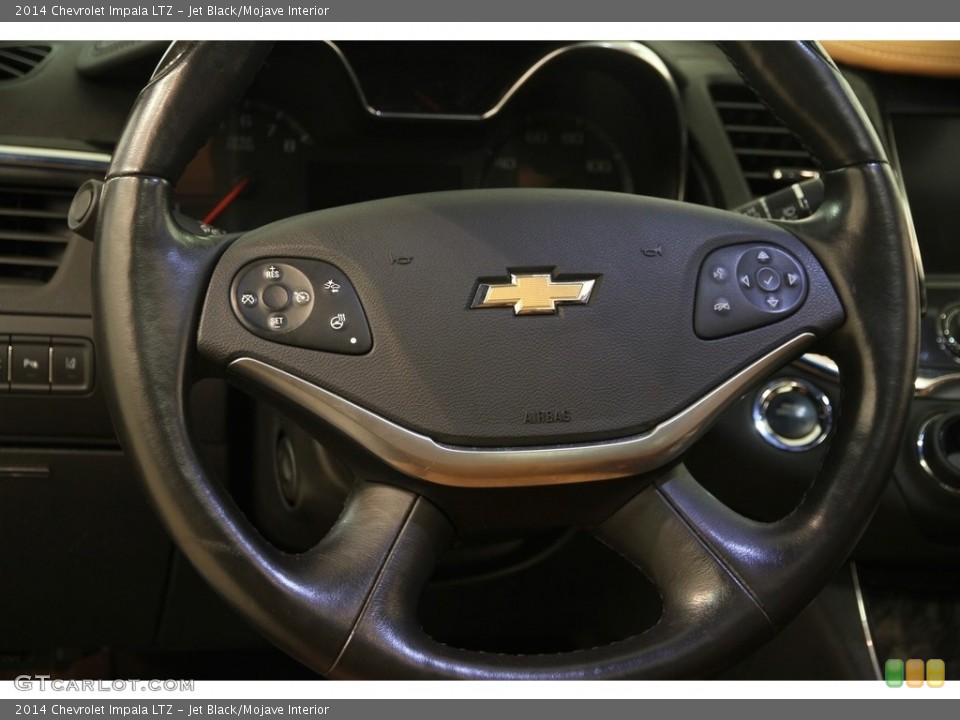 Jet Black/Mojave Interior Steering Wheel for the 2014 Chevrolet Impala LTZ #115233547
