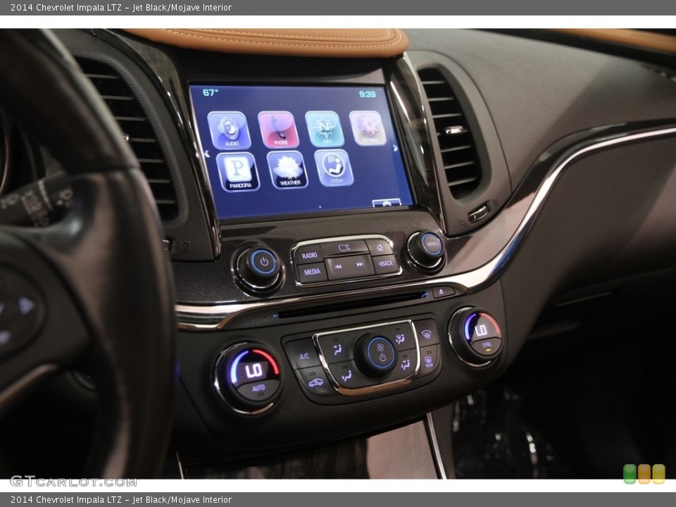 Jet Black/Mojave Interior Controls for the 2014 Chevrolet Impala LTZ #115233601