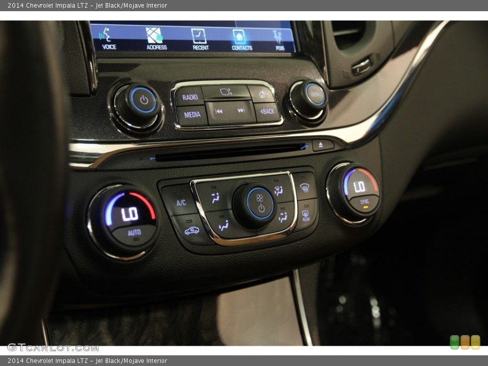 Jet Black/Mojave Interior Controls for the 2014 Chevrolet Impala LTZ #115233703