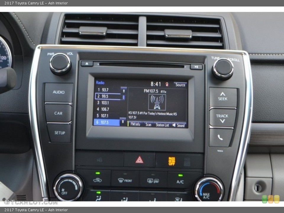 Ash Interior Controls for the 2017 Toyota Camry LE #115236055