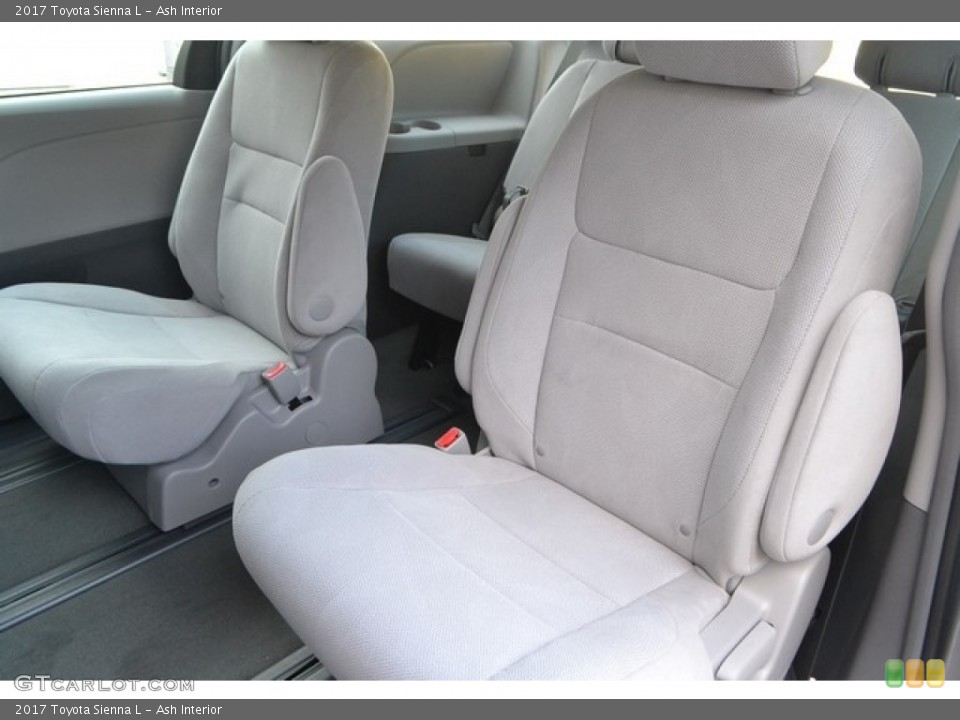 Ash Interior Rear Seat for the 2017 Toyota Sienna L #115236469