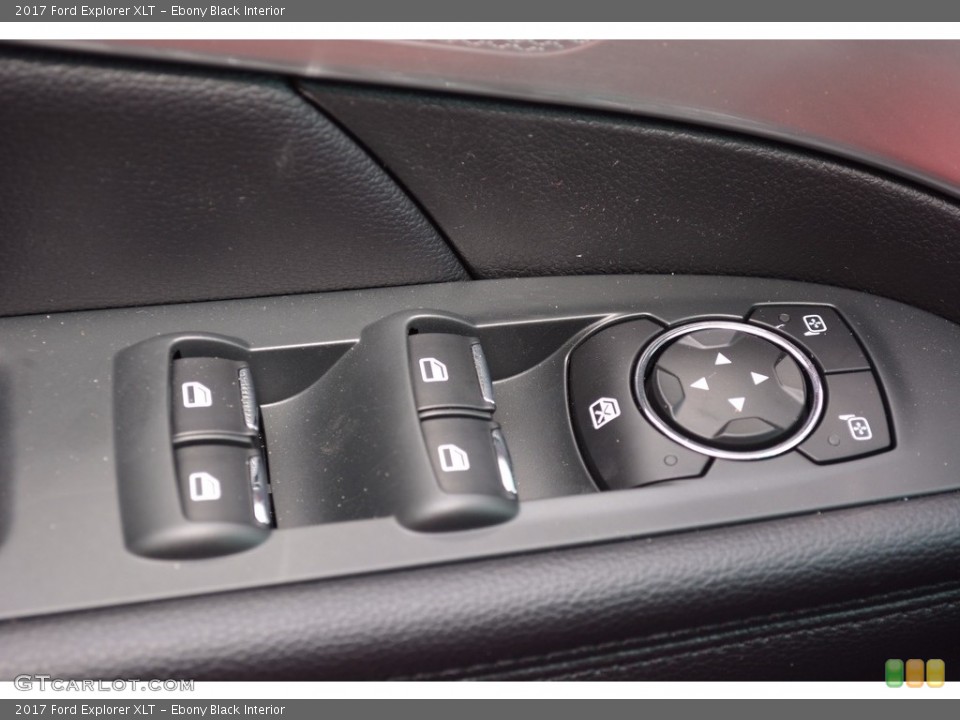 Ebony Black Interior Controls for the 2017 Ford Explorer XLT #115249783