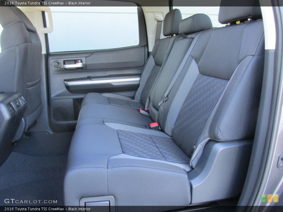 Black Interior Rear Seat for the 2016 Toyota Tundra TSS CrewMax #115255267