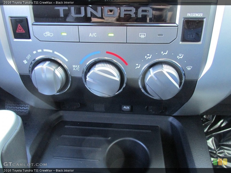 Black Interior Controls for the 2016 Toyota Tundra TSS CrewMax #115255468