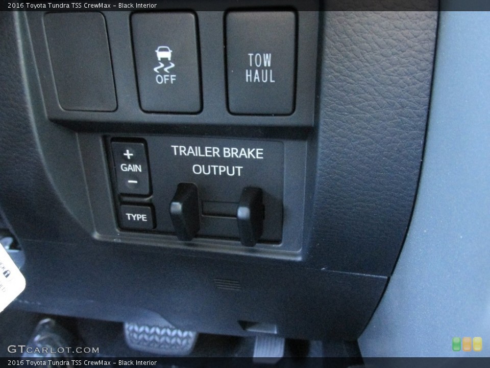Black Interior Controls for the 2016 Toyota Tundra TSS CrewMax #115255513