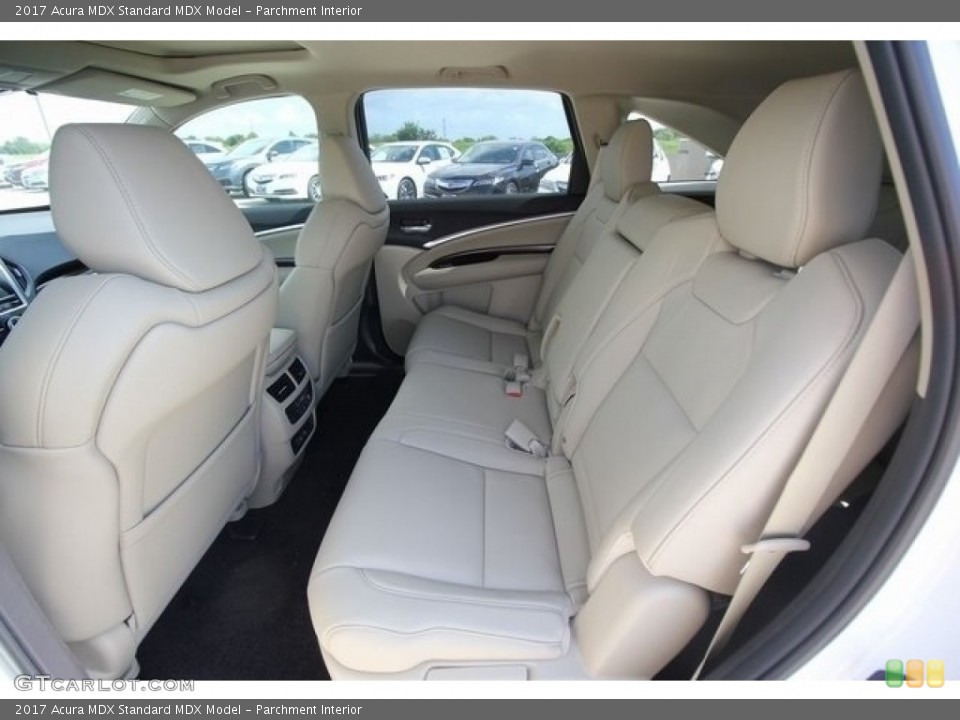 Parchment Interior Rear Seat for the 2017 Acura MDX  #115257148