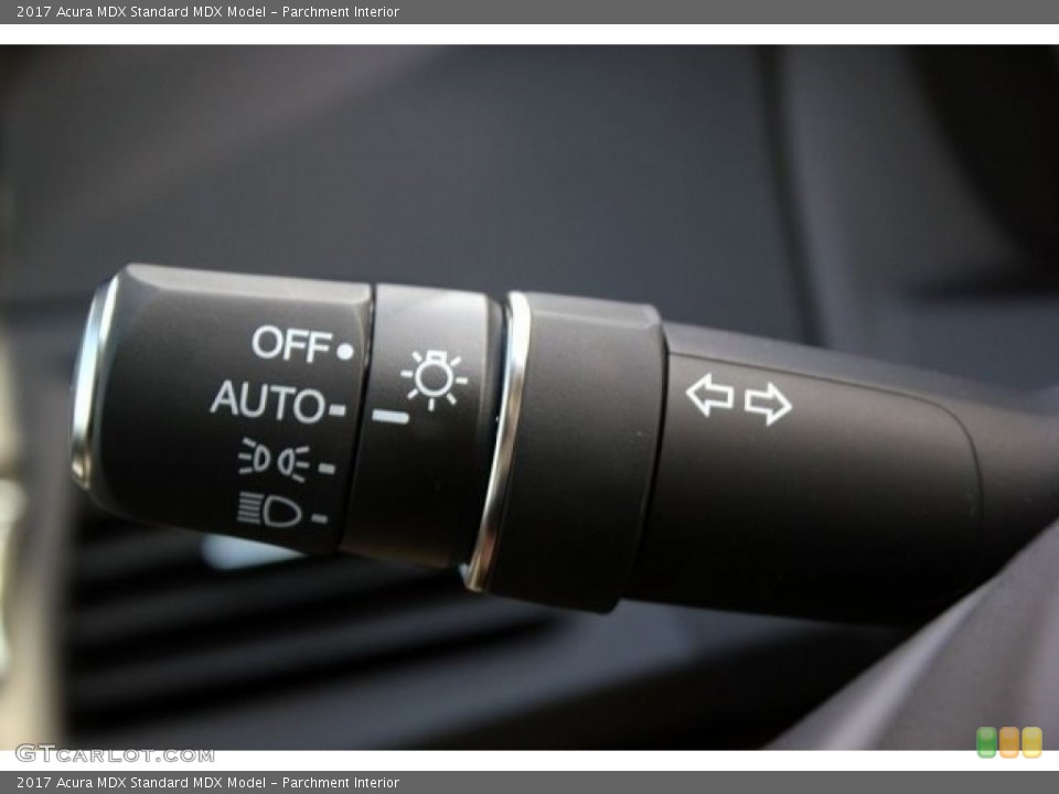 Parchment Interior Controls for the 2017 Acura MDX  #115257430