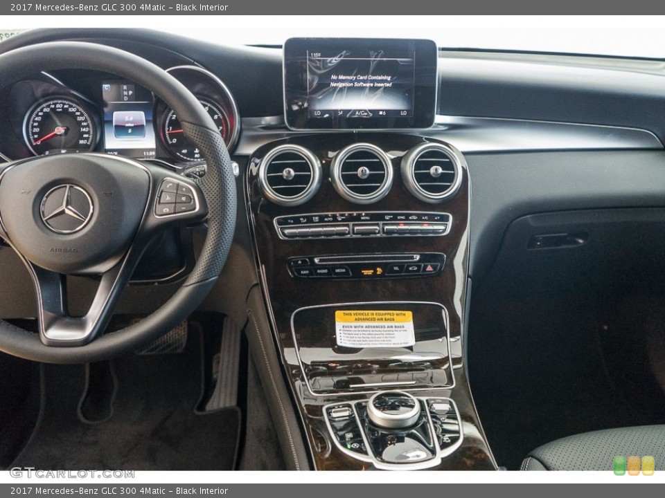 Black Interior Controls for the 2017 Mercedes-Benz GLC 300 4Matic #115269232