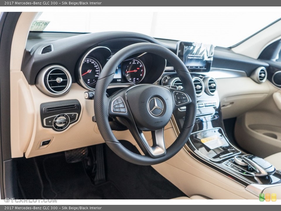 Silk Beige/Black Interior Dashboard for the 2017 Mercedes-Benz GLC 300 #115269802