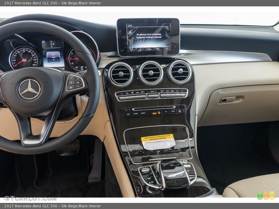 Silk Beige/Black Interior Controls for the 2017 Mercedes-Benz GLC 300 #115269889