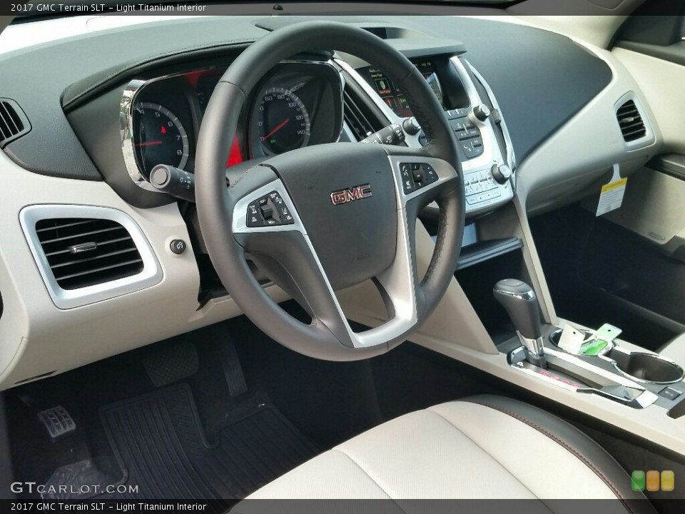 Light Titanium Interior Dashboard for the 2017 GMC Terrain SLT #115279603