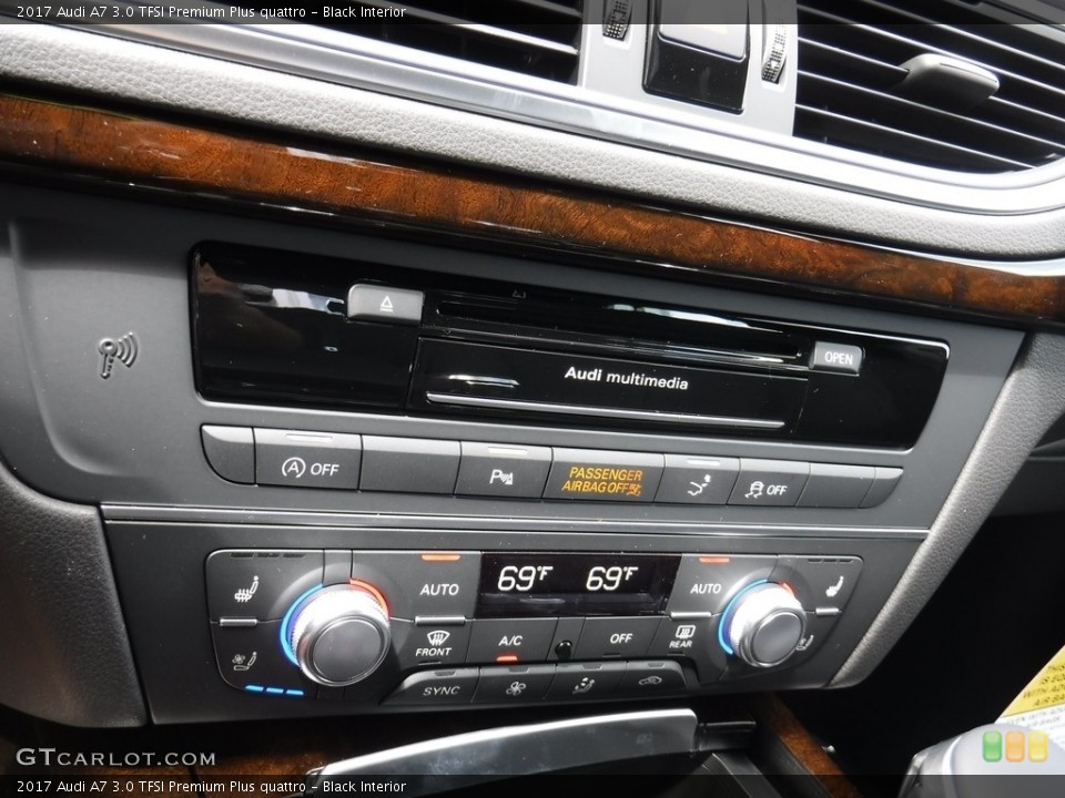 Black Interior Audio System for the 2017 Audi A7 3.0 TFSI Premium Plus quattro #115279840