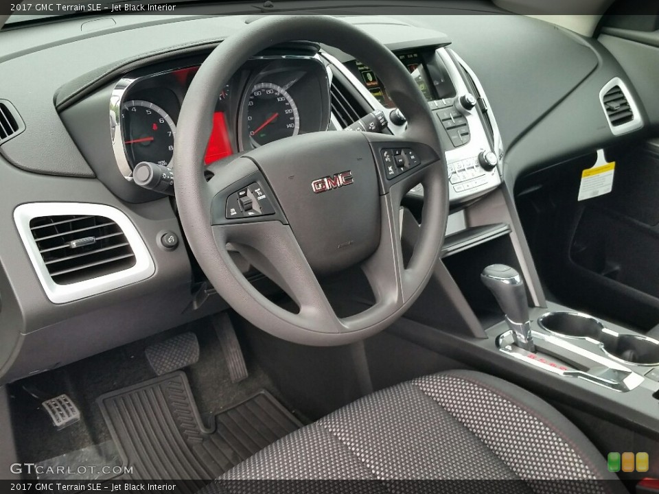 Jet Black Interior Photo for the 2017 GMC Terrain SLE #115282123