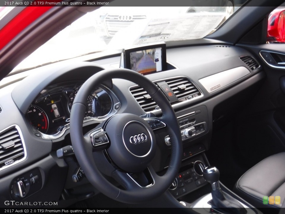 Black Interior Dashboard for the 2017 Audi Q3 2.0 TFSI Premium Plus quattro #115282525