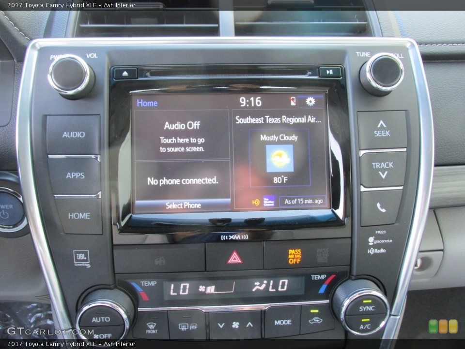 Ash Interior Controls for the 2017 Toyota Camry Hybrid XLE #115282786