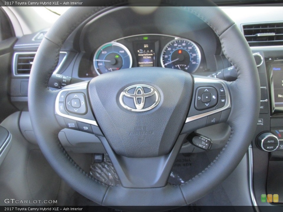 Ash Interior Steering Wheel for the 2017 Toyota Camry Hybrid XLE #115282906