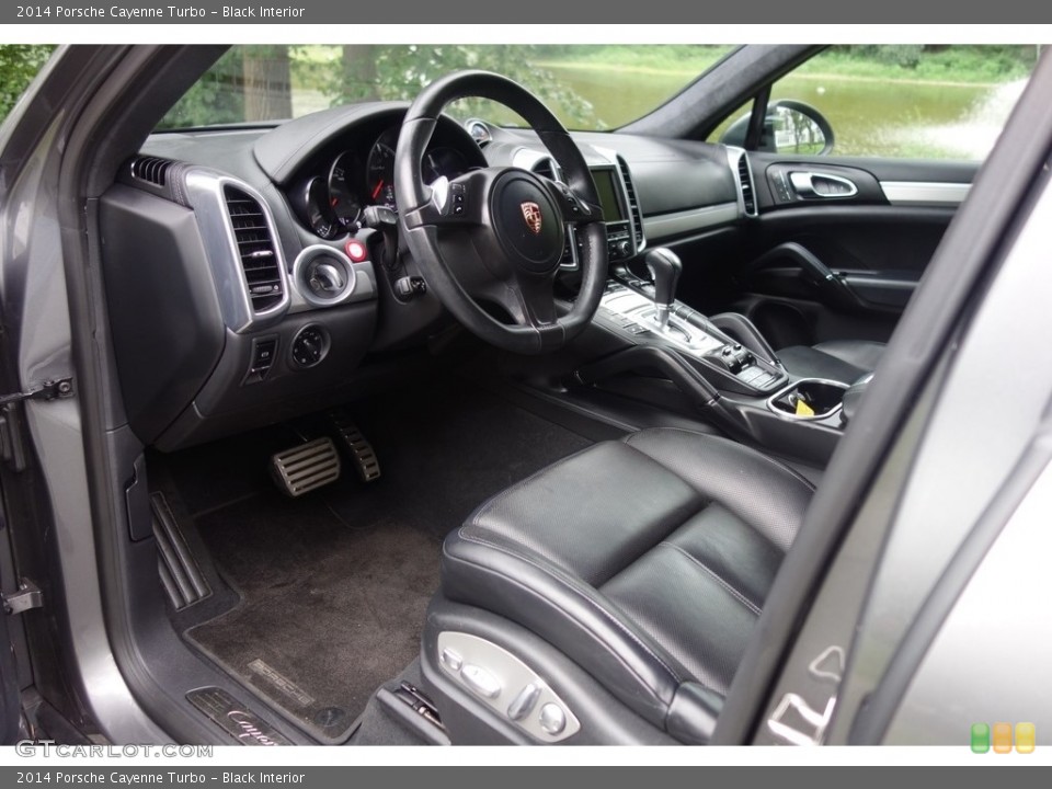 Black Interior Photo for the 2014 Porsche Cayenne Turbo #115285831