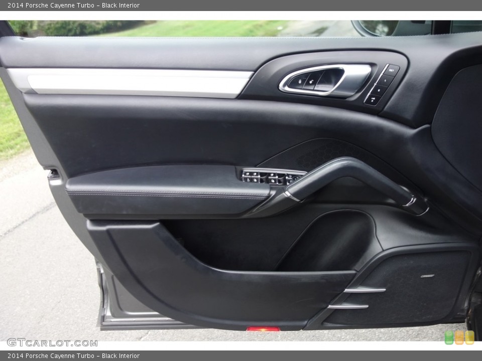 Black Interior Door Panel for the 2014 Porsche Cayenne Turbo #115285855