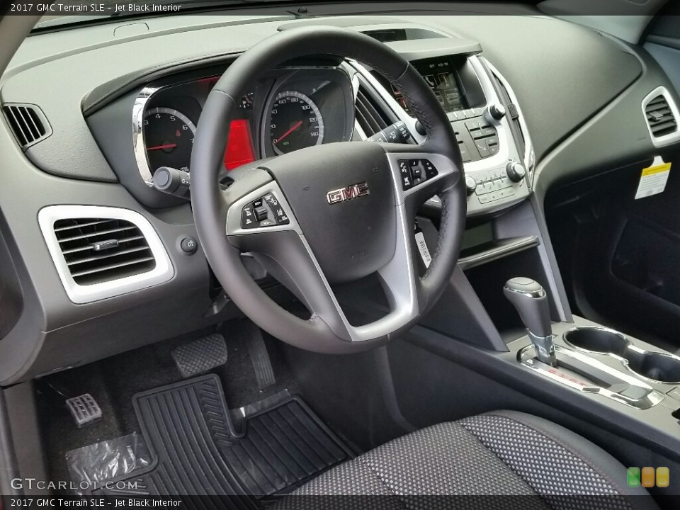 Jet Black Interior Photo for the 2017 GMC Terrain SLE #115286257