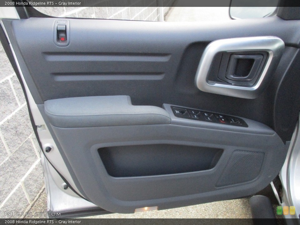Gray Interior Door Panel for the 2008 Honda Ridgeline RTS #115292203