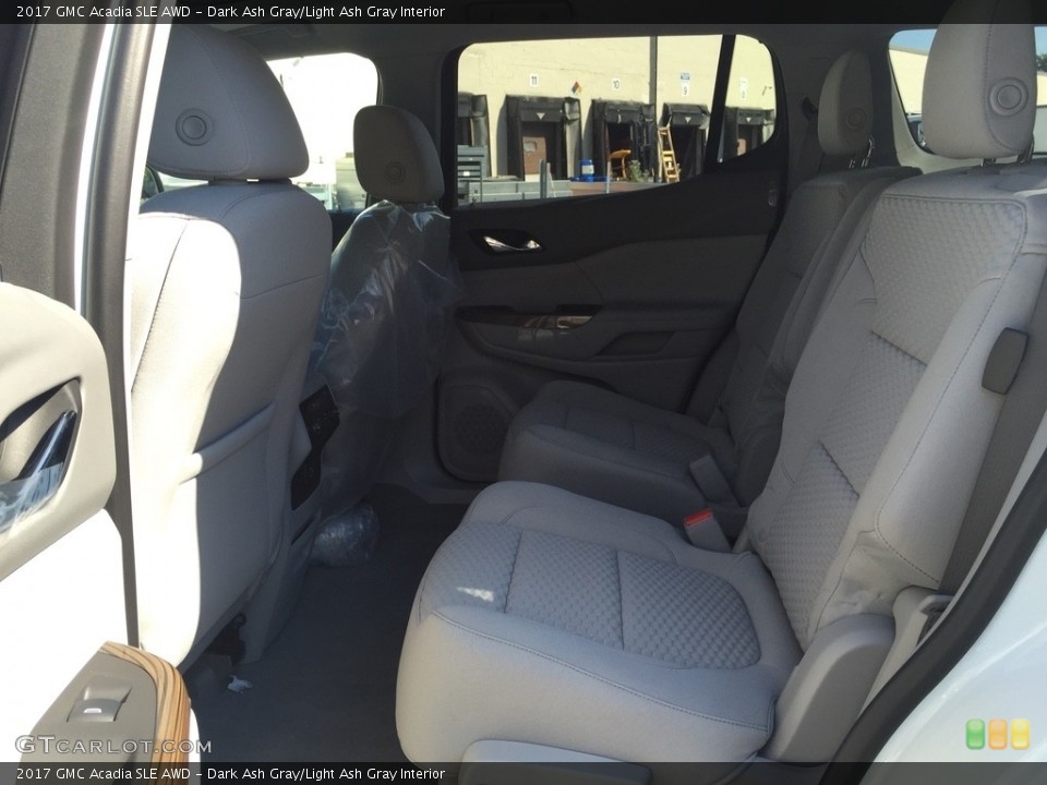 Dark Ash Gray/Light Ash Gray Interior Rear Seat for the 2017 GMC Acadia SLE AWD #115293400