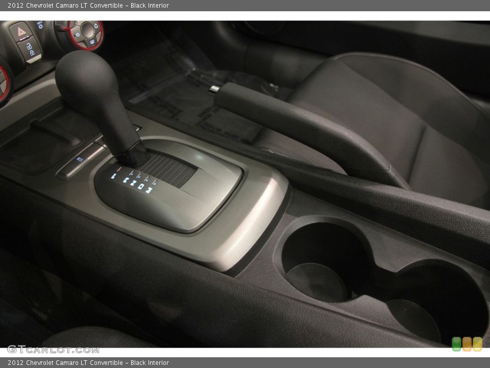 Black Interior Transmission for the 2012 Chevrolet Camaro LT Convertible #115294135