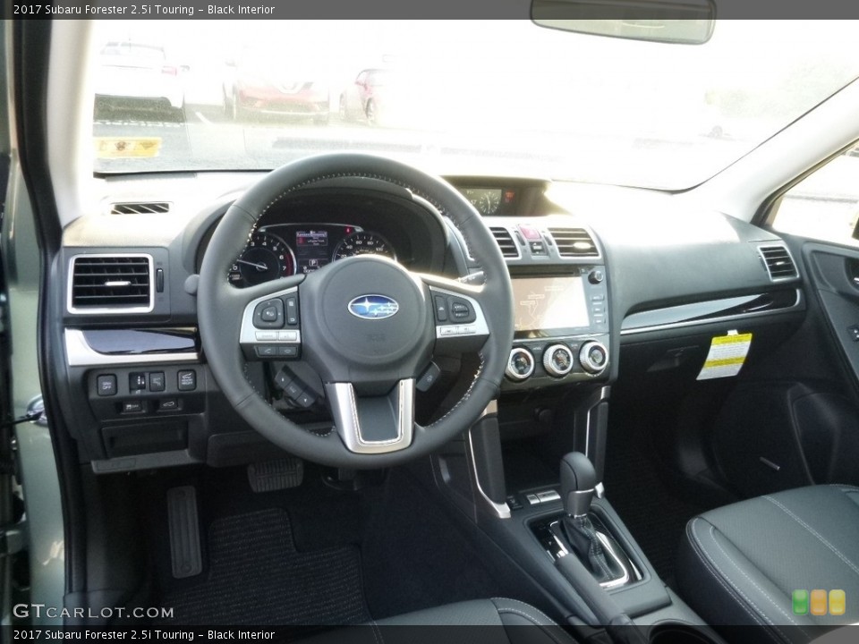 Black Interior Dashboard for the 2017 Subaru Forester 2.5i Touring #115298368
