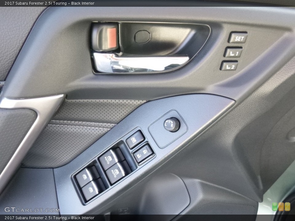 Black Interior Controls for the 2017 Subaru Forester 2.5i Touring #115298381