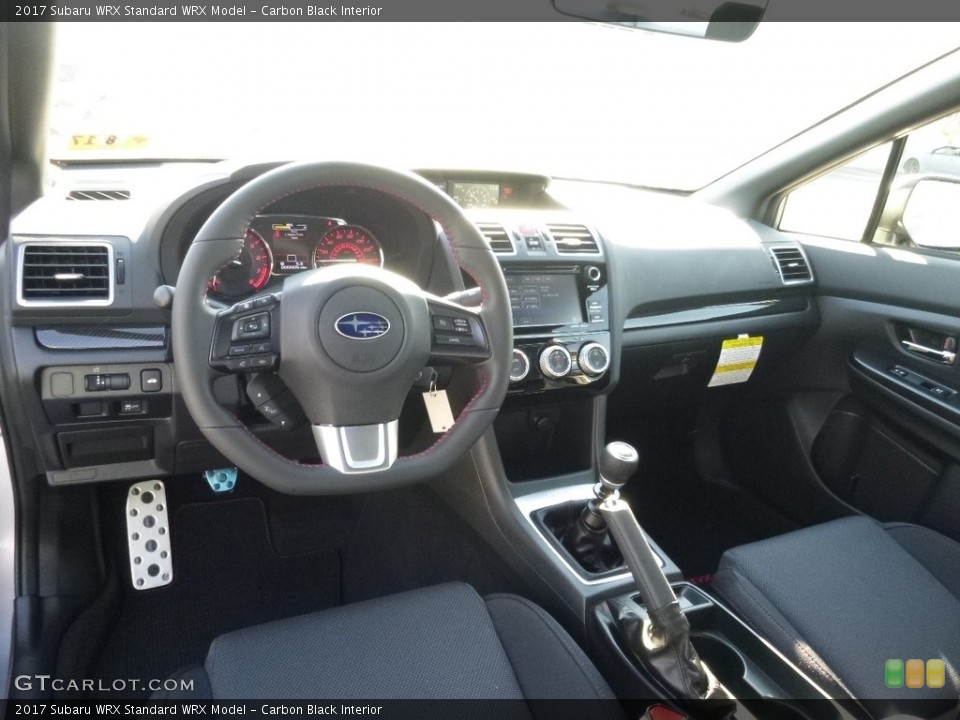 Carbon Black Interior Photo for the 2017 Subaru WRX  #115298899