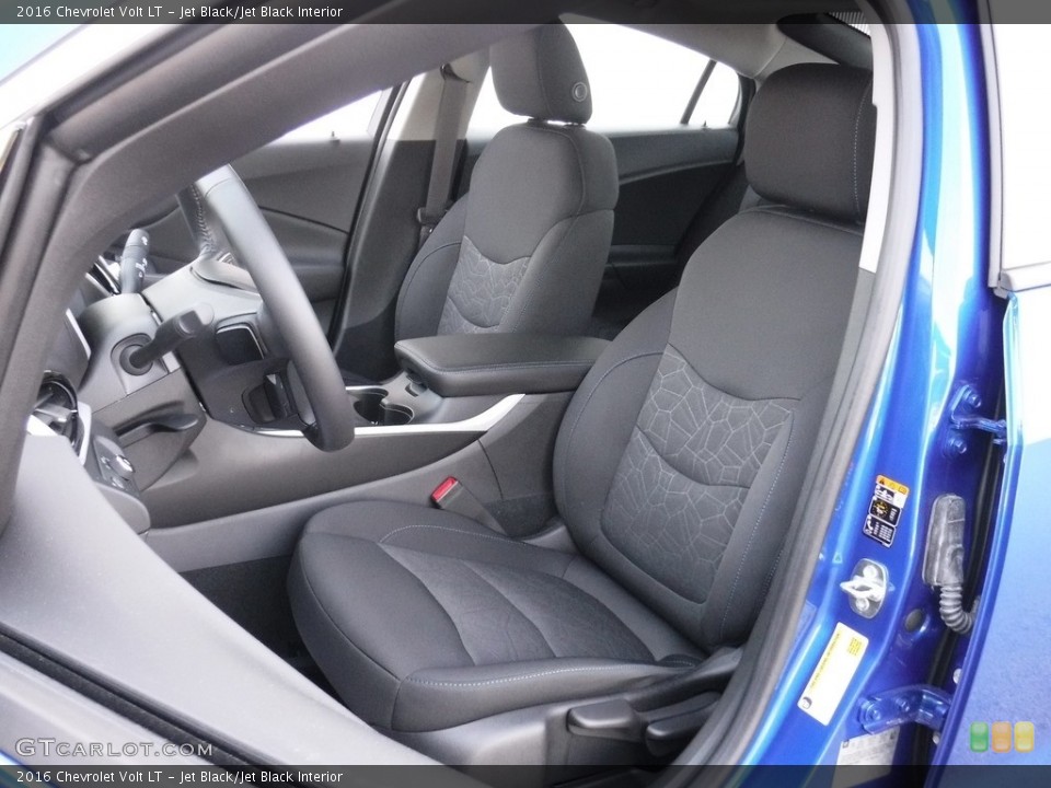 Jet Black/Jet Black Interior Front Seat for the 2016 Chevrolet Volt LT #115300753