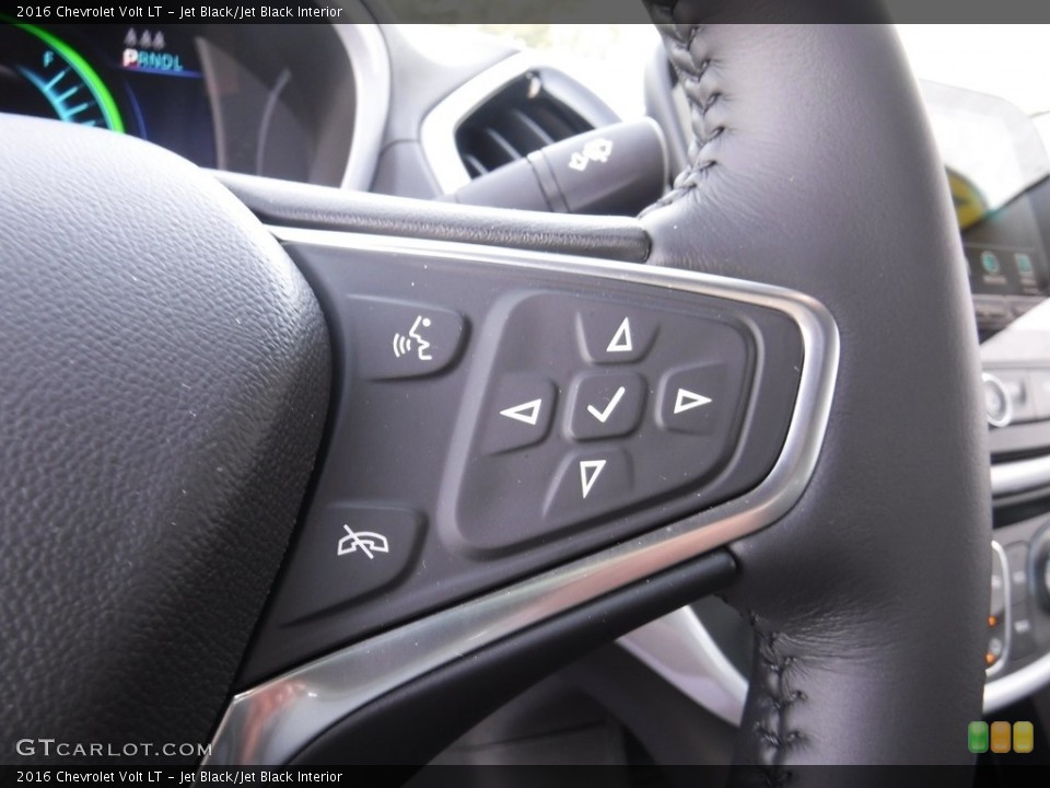 Jet Black/Jet Black Interior Controls for the 2016 Chevrolet Volt LT #115300855