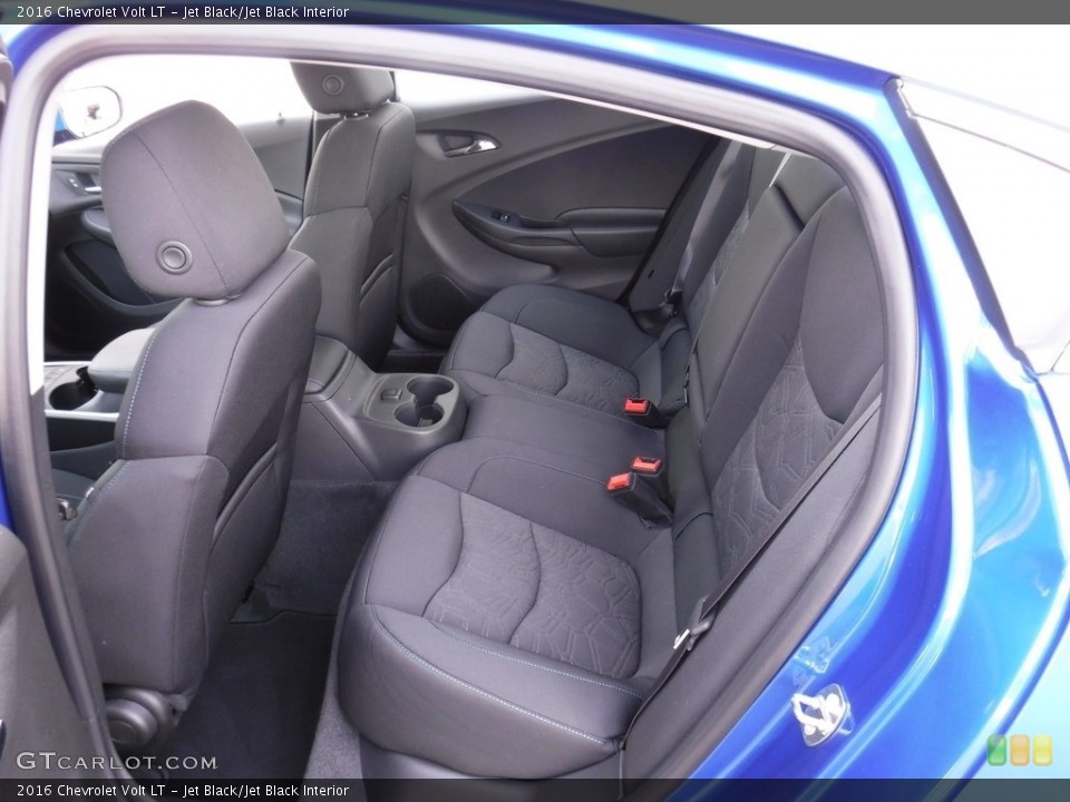 Jet Black/Jet Black Interior Rear Seat for the 2016 Chevrolet Volt LT #115300903