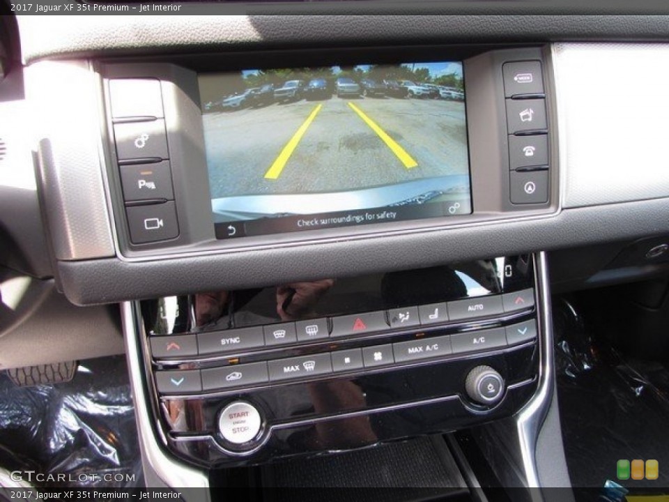 Jet Interior Controls for the 2017 Jaguar XF 35t Premium #115310159
