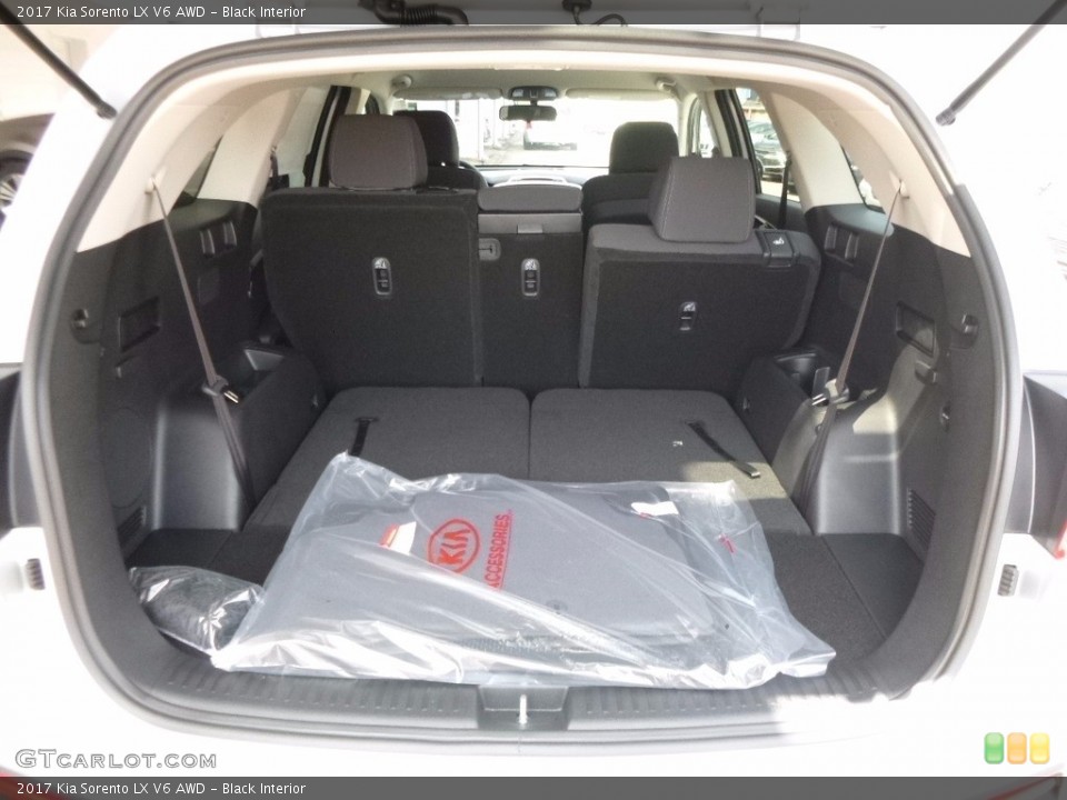 Black Interior Trunk for the 2017 Kia Sorento LX V6 AWD #115310279