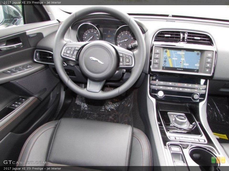 Jet Interior Navigation for the 2017 Jaguar XE 35t Prestige #115310411